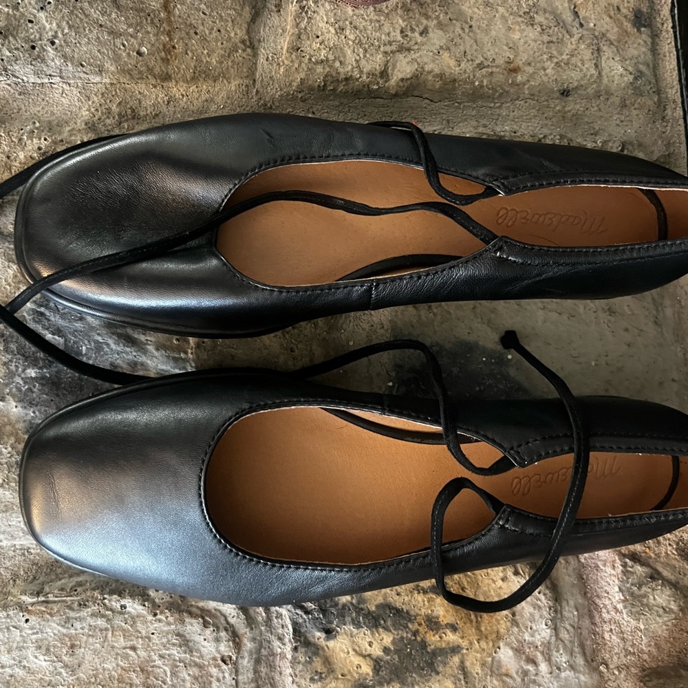 Madewell Normani Lace Up Mary Jane
